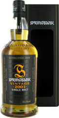 springbank-2001-vintage