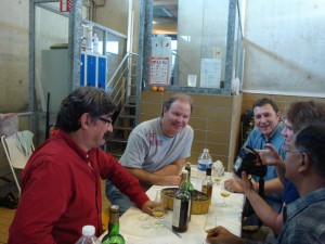 Some Malt Maniacs at lunch