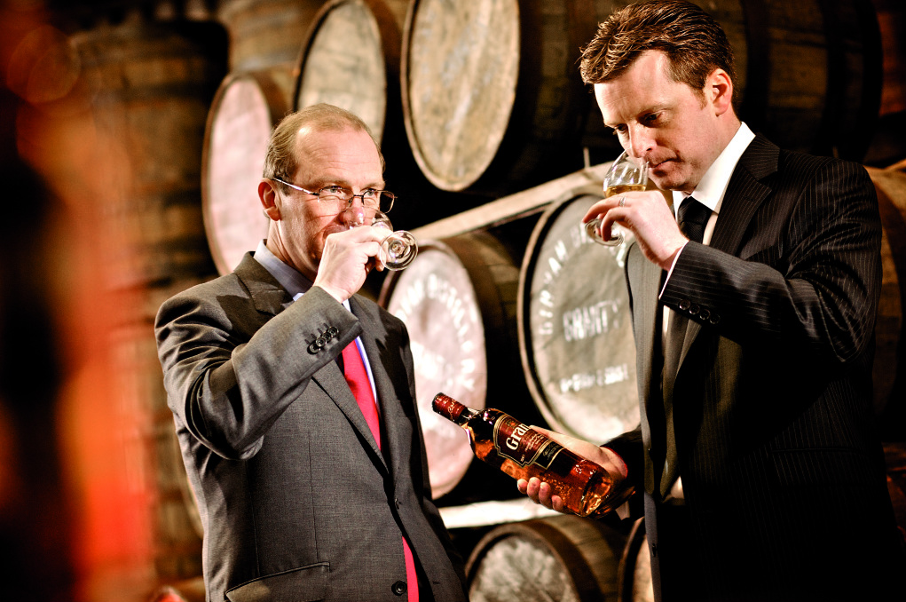 3650-chairmanpetergordonandgrantsmasterblenderbriankinsman The fifth generation: Grant’s Chairman Peter Gordon and Master Blender, Brian Kinsman.