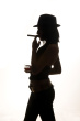 silhouette_of_smoking_woman