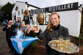 The Glengoyne team look forward to welcoming guests for a free tour to celebrate St. Andrew’s Day.