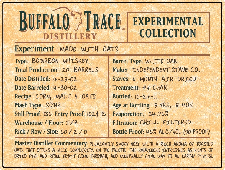 buffalo-trace-experiment-oat-bourbon-whiskey-1 buffalo-trace-experiment-oat-bourbon-whiskey-1