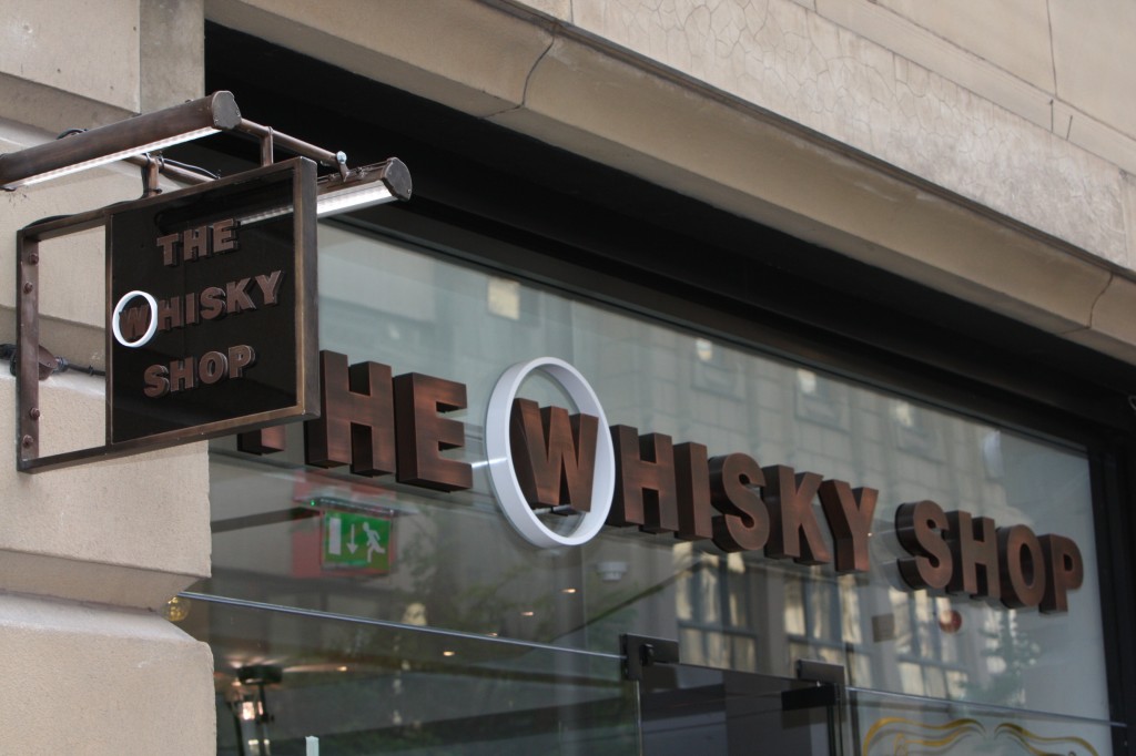 The Whisky Shop Manchester Exterior