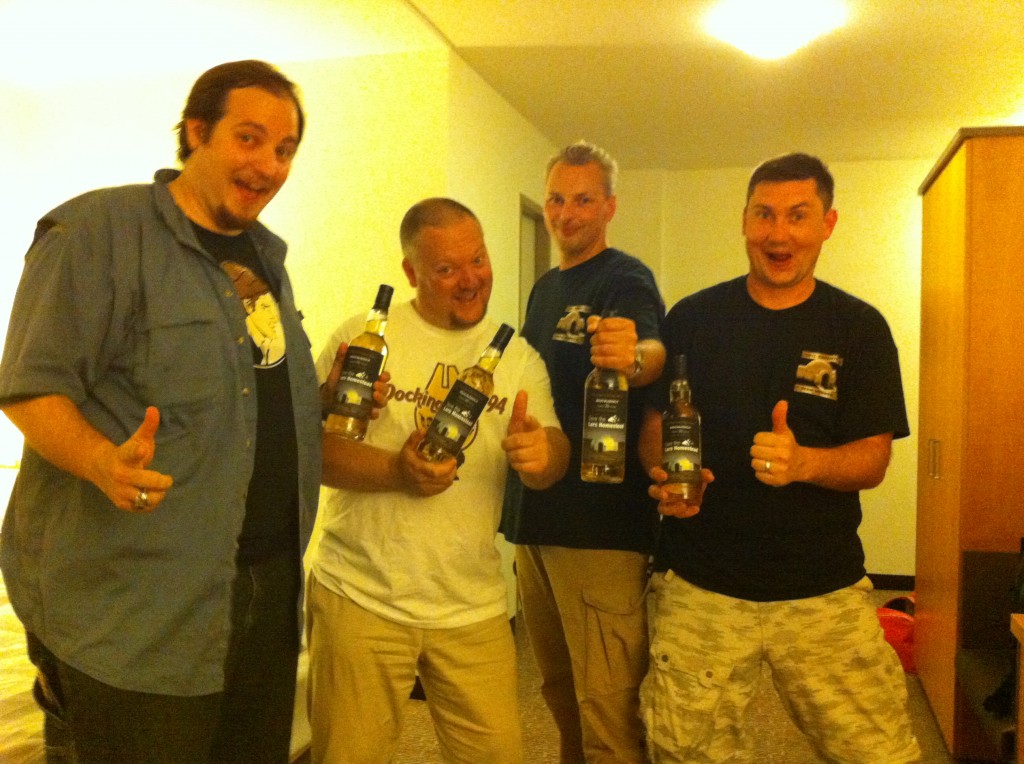 a1 LARS at the celebration with the whisky!