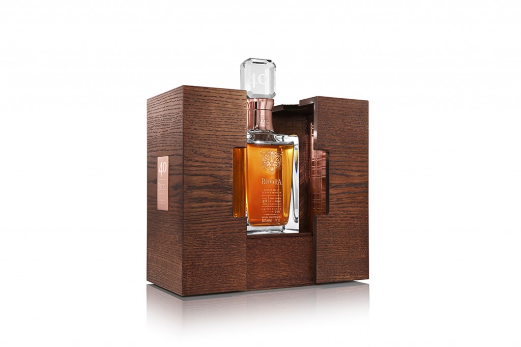AA Brora 40 Year Old is today unveiled for travellers