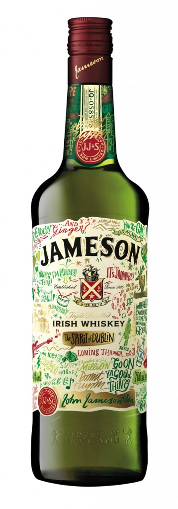 AA Jameson St. Patrick's Live Limited Edition Bottle 2014
