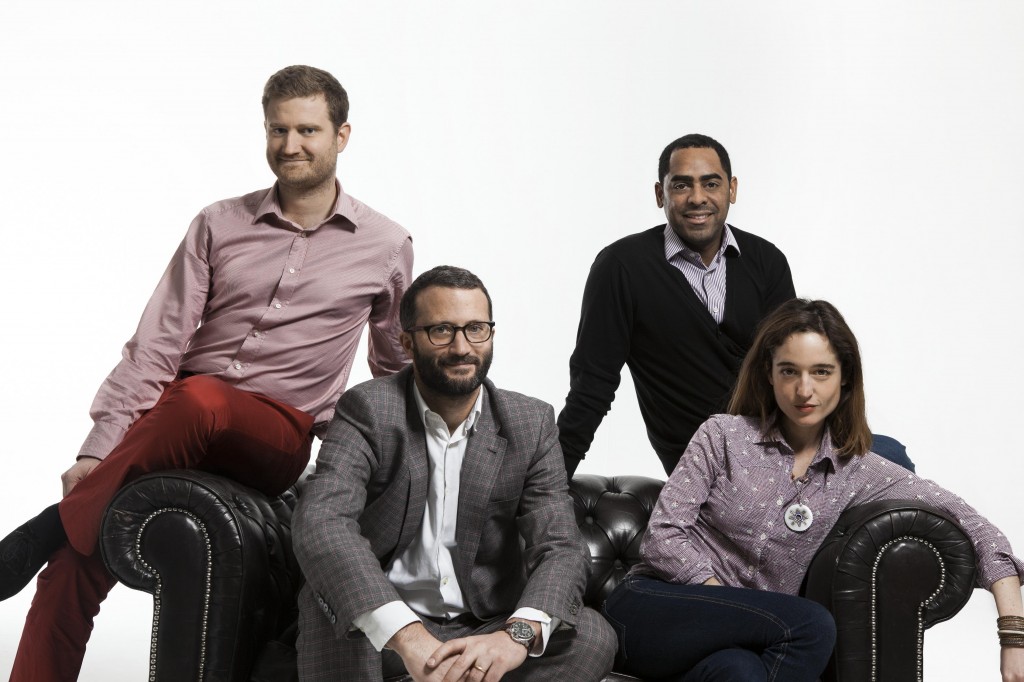 AA The Bar Project by Ballantine's - The Jury (L-R) Simon Baldeyrou, Mathieu Deslandes, Hirmane Abdoulhakime, Laura Leonard