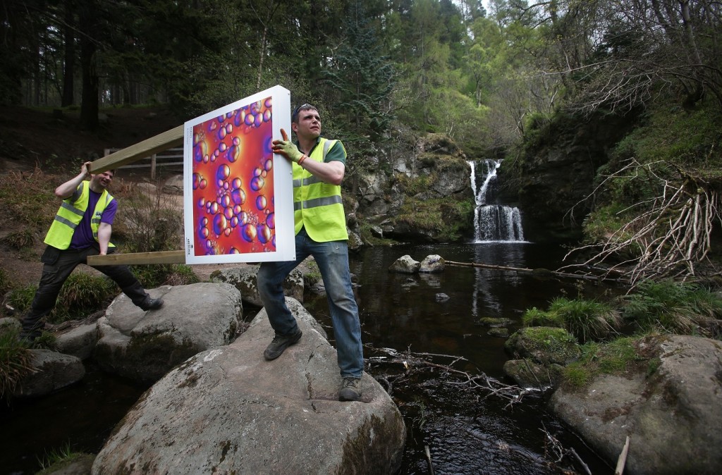 ABERLOUR LAUNCHES WORLD'S FIRST OUTDOOR WHISKY ART GALLERY 2