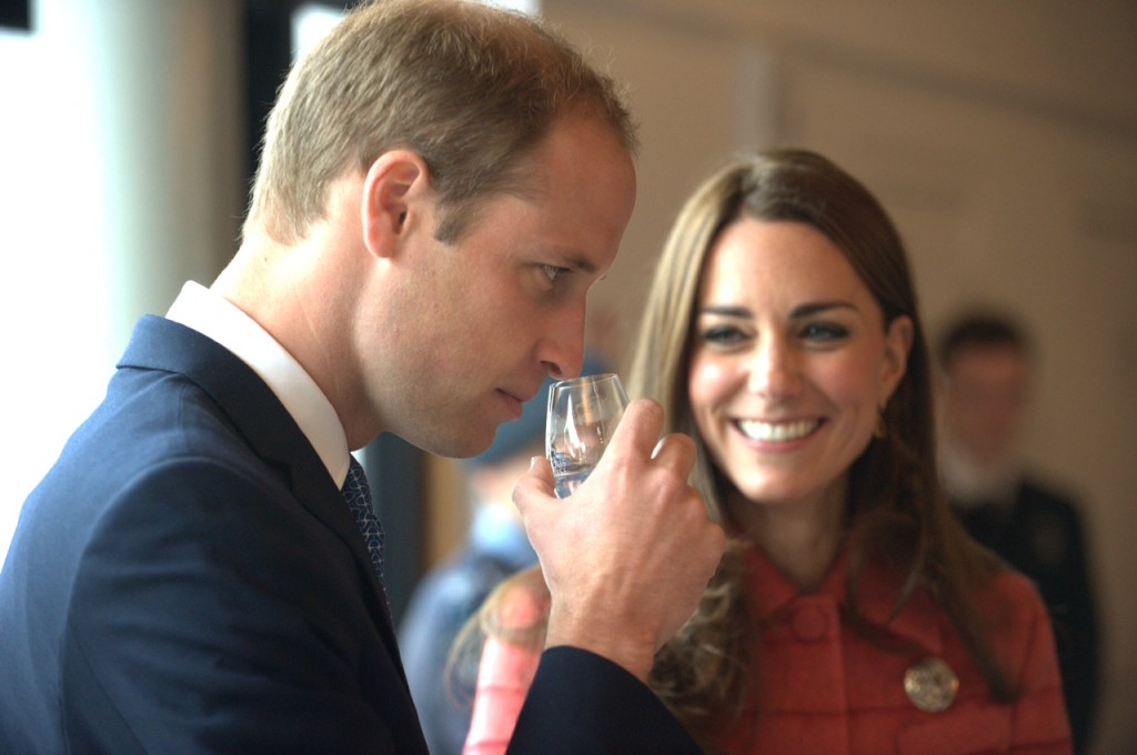 Free to use - Duke and Duchess of Cambridge Officially Re-Open Scotland's Oldest Distillery