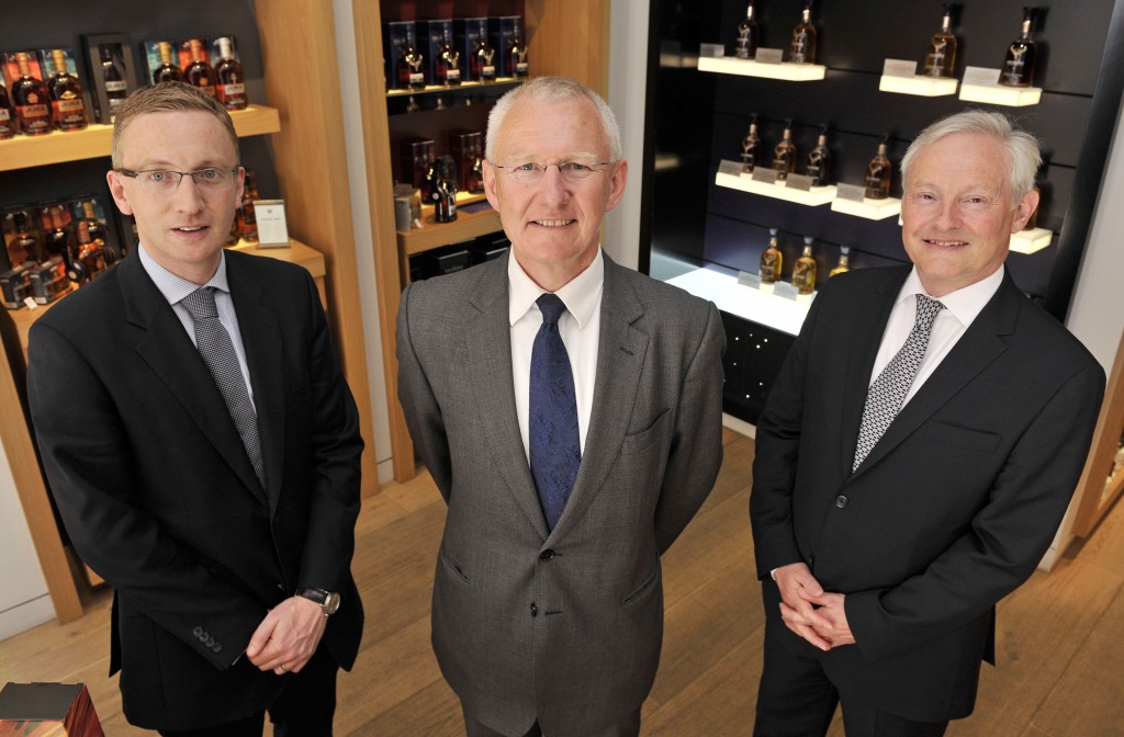 The Whisky Shop - left to right - Andrew Torrance John Beard and Ian Bankier