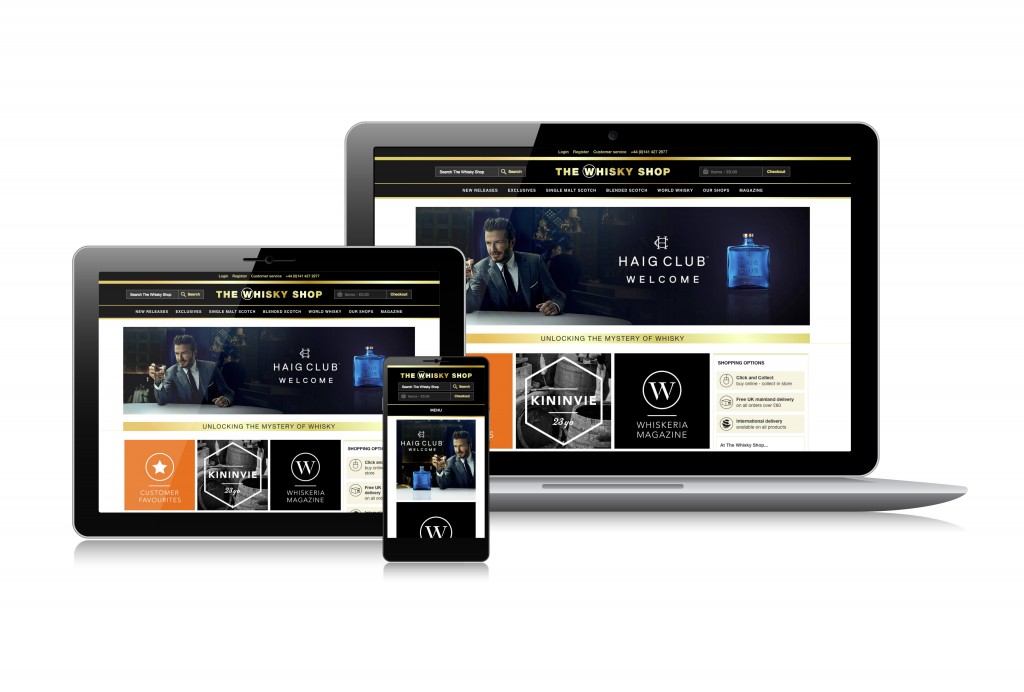 The Whisky Shop Website A