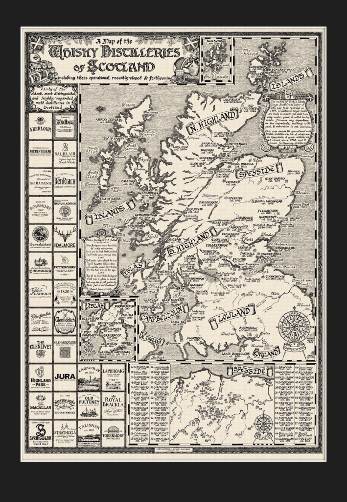 Whisky-Map-Textured-Mount-ExSmall