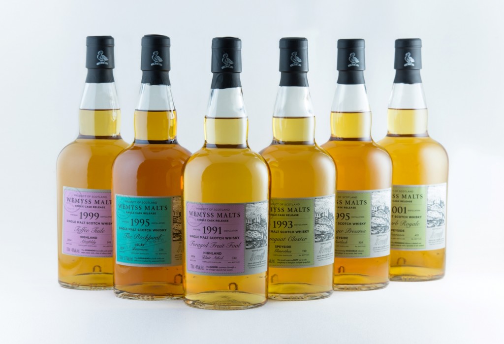 AA Wemyss single casks March 2015