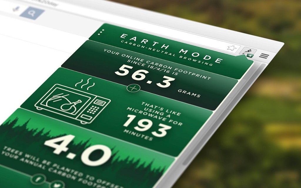 EARTH MODE is a new plug-in from Johnnie Walker for Earth Day