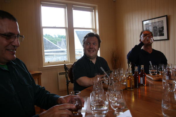 Anders enjoying the Balvenie tasting