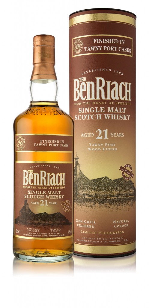 BenRiach 21YO Tawny Port Finish - bottle in front LR (1)
