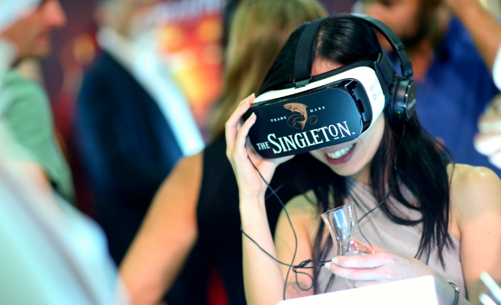 Diageo - the chanding face of socialising - singleton VR