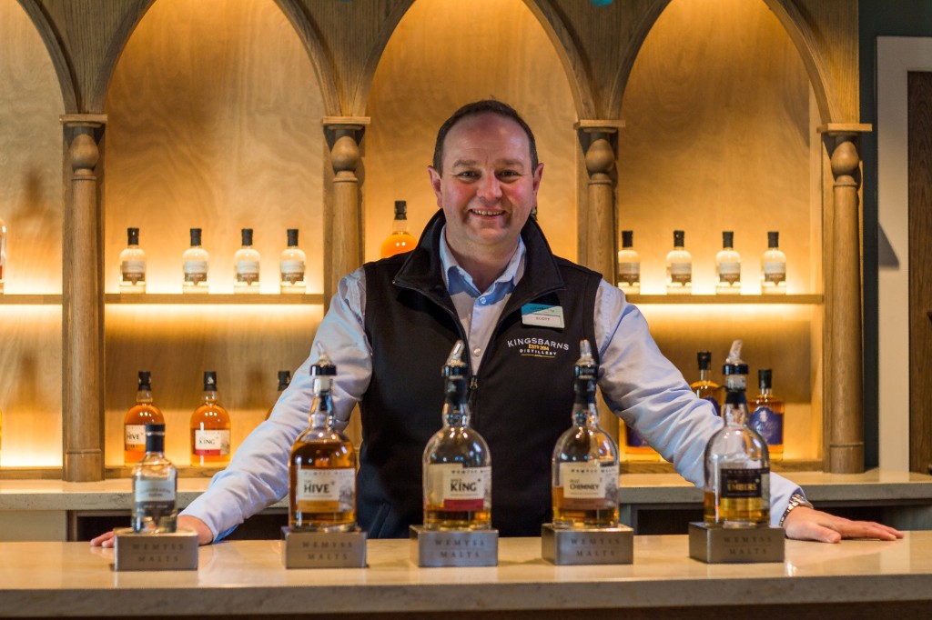 Scott Robertson at Kingsbarns Distillery