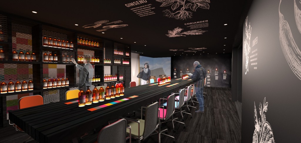 Holyrood Distillery tasting room