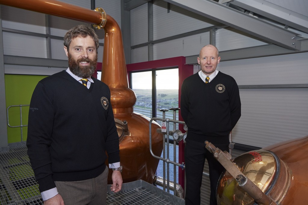 John McKenzie and Duncan Tait GlenWyvis Distillery