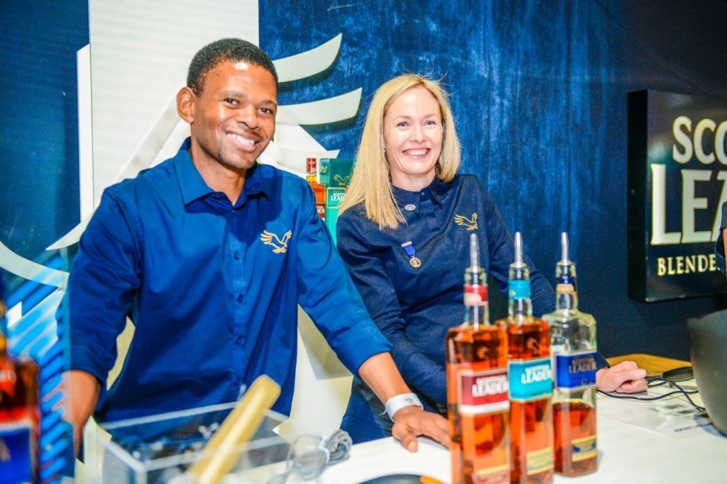 Vincent Motau and Mandy Henry LR