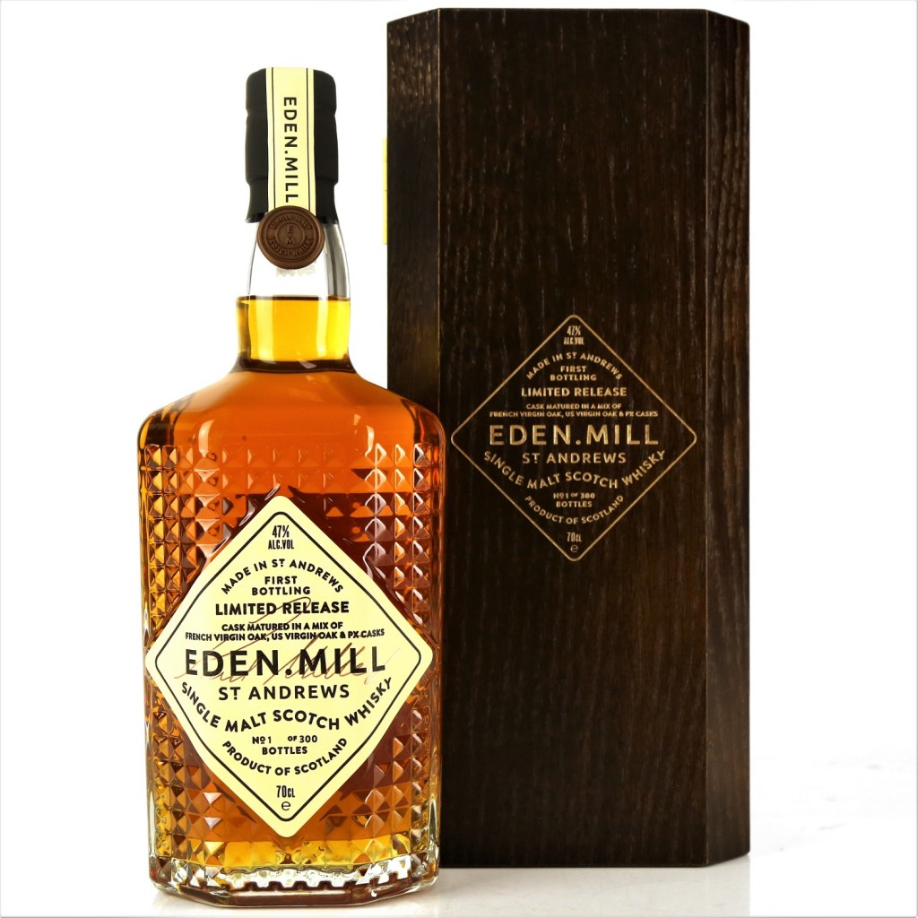 Eden Mill Limited Release First Bottling Single Malt Whisky - Copy