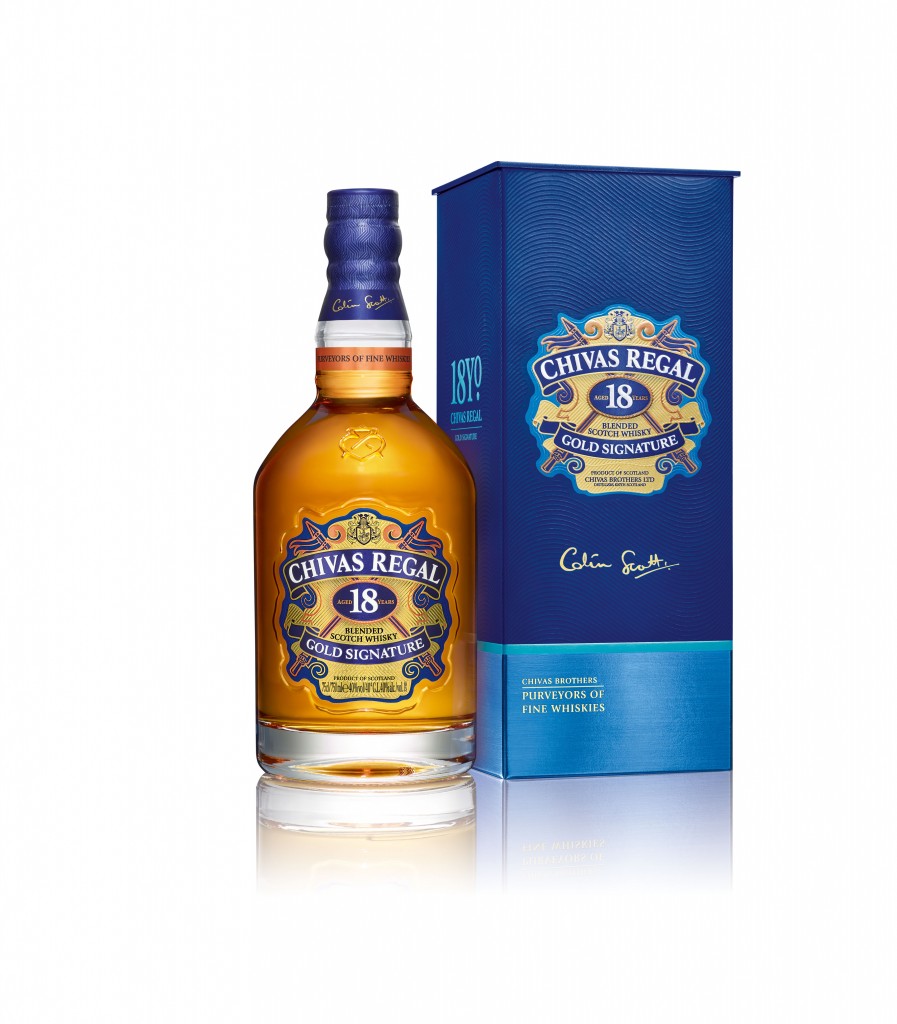 New Chivas 18 Bottle + Box Image