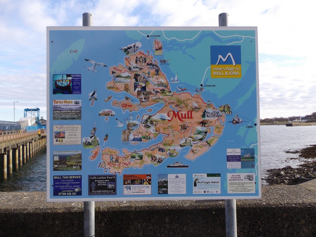 mull map craignure
