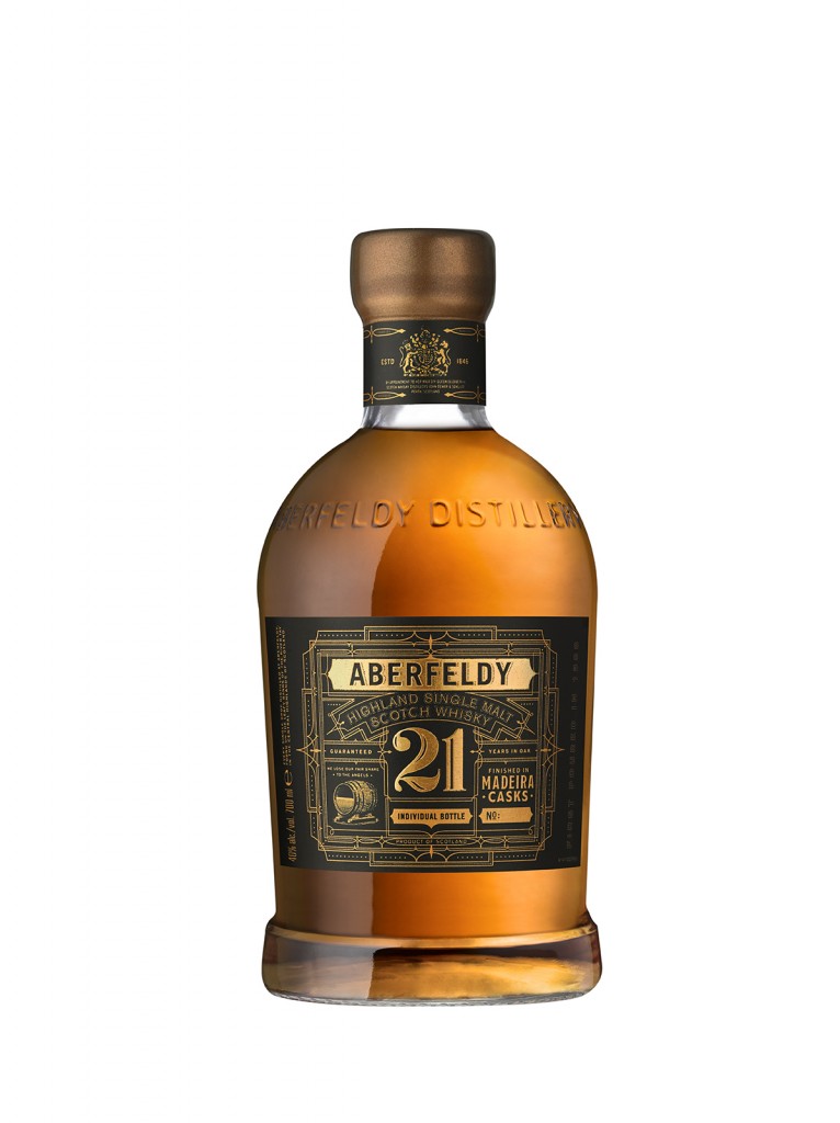 Aberfeldy 21 YO Madeira-Bottle (on white)