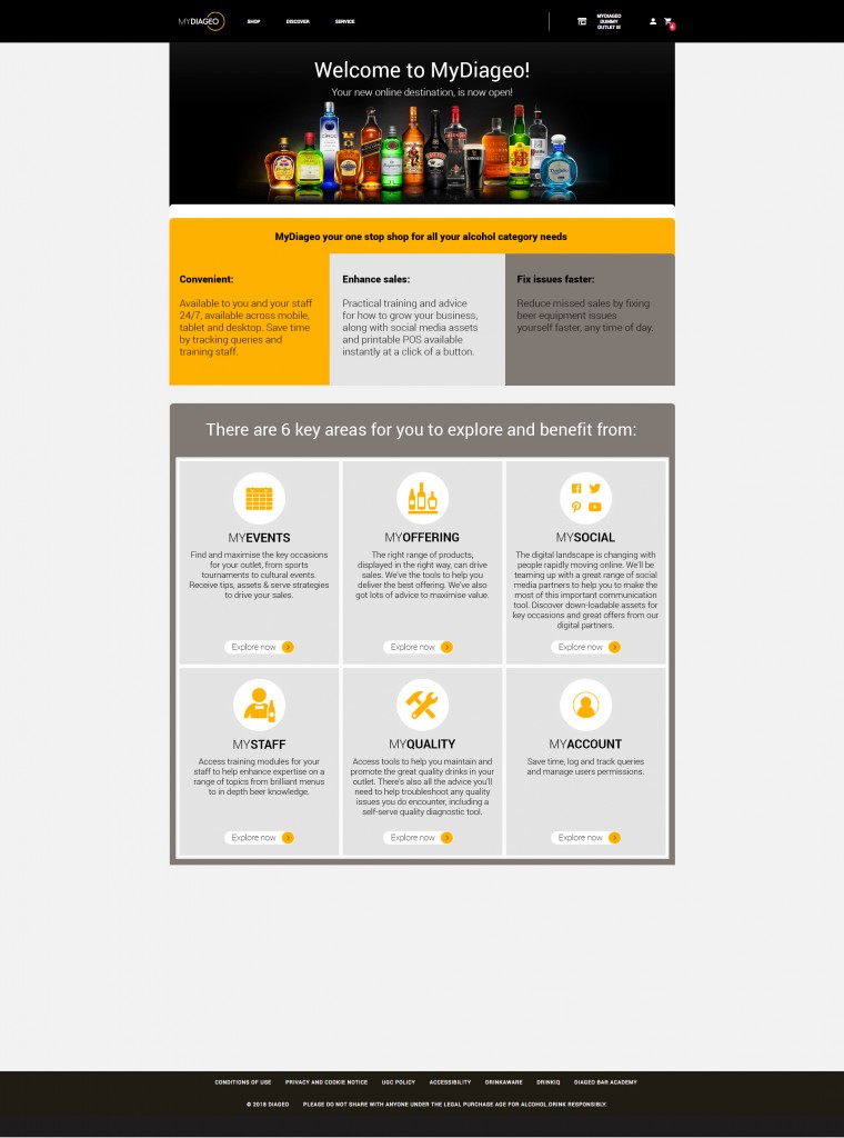 Diageo launches 'MyDiageo' to help outlets optimise their offerings_001