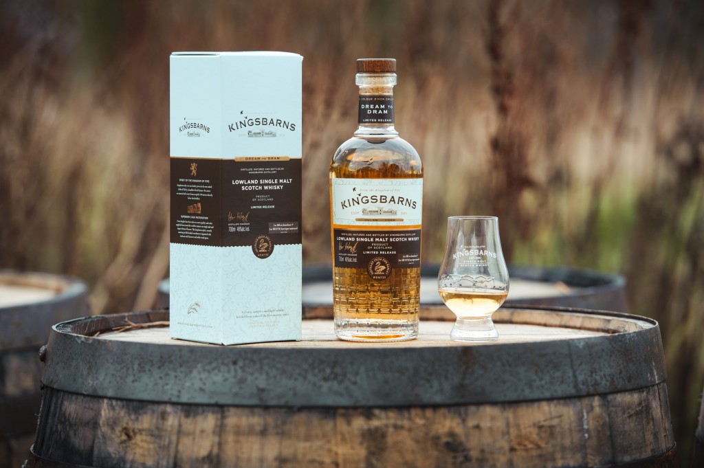 Kingsbarns distillery releases its first single malt whisky.
